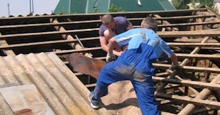 Демонтаж крыши в Гае - стоимость работ от 730 рублей за м2