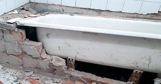 Демонтаж ванной комнаты в Гае - стоимость работ от 834 руб. | Сварной-Гай